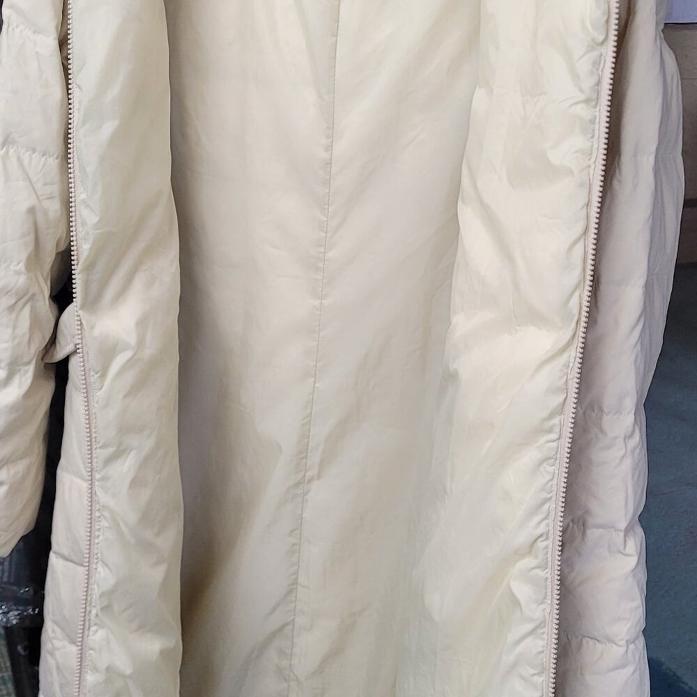 XOXO Women's Off-White Puffer Coat - Picture 7 of 10